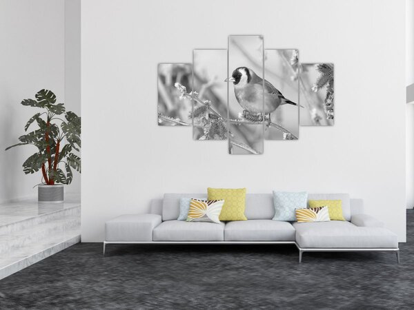 Slika - Ptica zimi (150x105 cm)