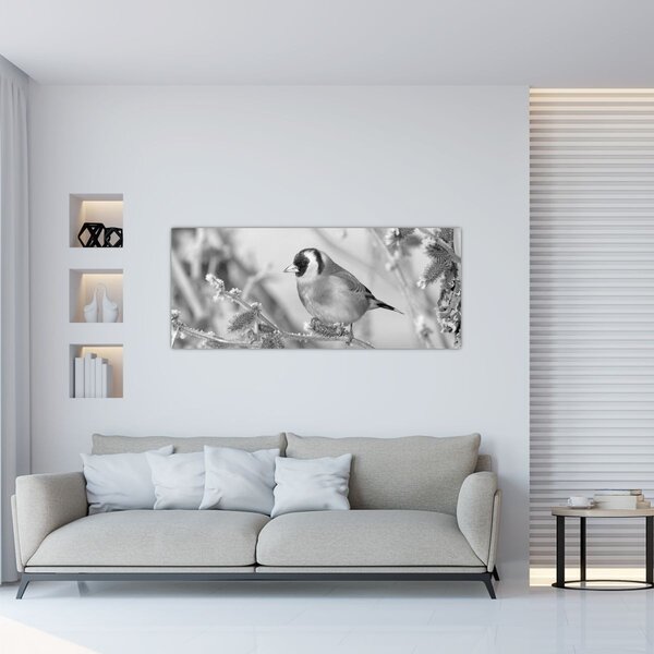 Slika - Ptica zimi (120x50 cm)