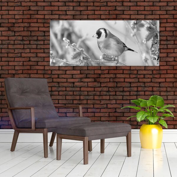 Slika - Ptica zimi (120x50 cm)