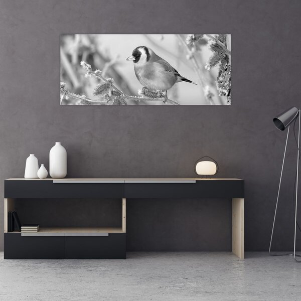 Slika - Ptica zimi (120x50 cm)