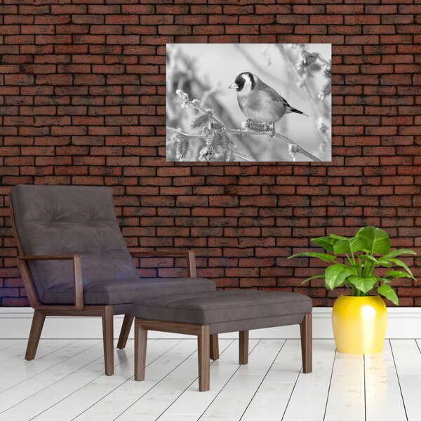 Slika - Ptica zimi (70x50 cm)