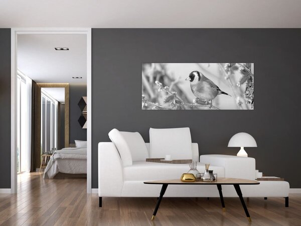 Slika - Ptica zimi (120x50 cm)
