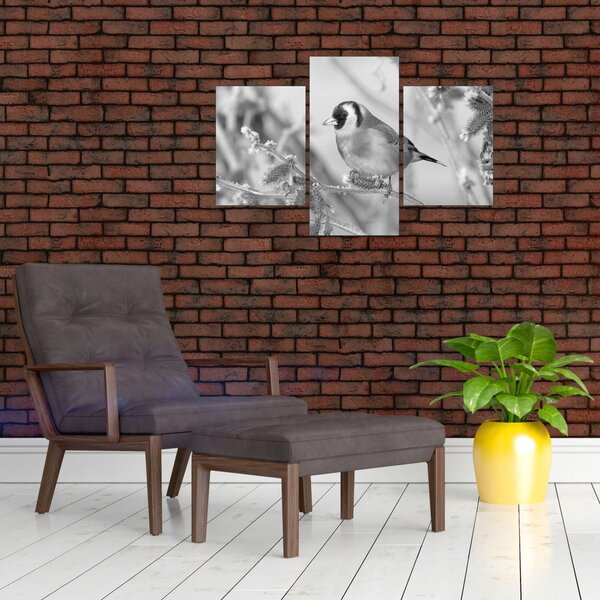 Slika - Ptica zimi (90x60 cm)