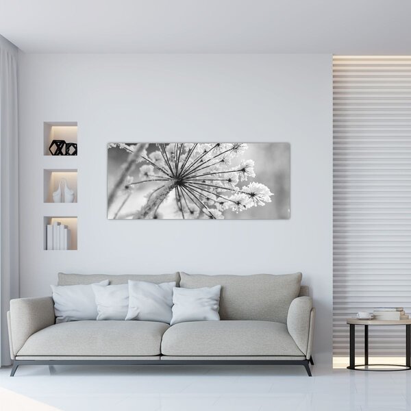 Slika - Cvijet zimi (120x50 cm)