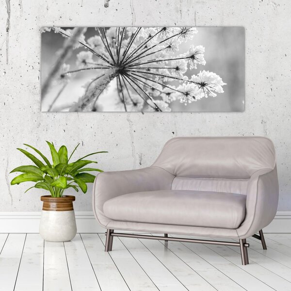 Slika - Cvijet zimi (120x50 cm)