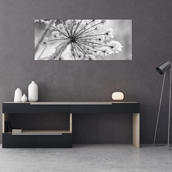 Slika - Cvijet zimi (120x50 cm)