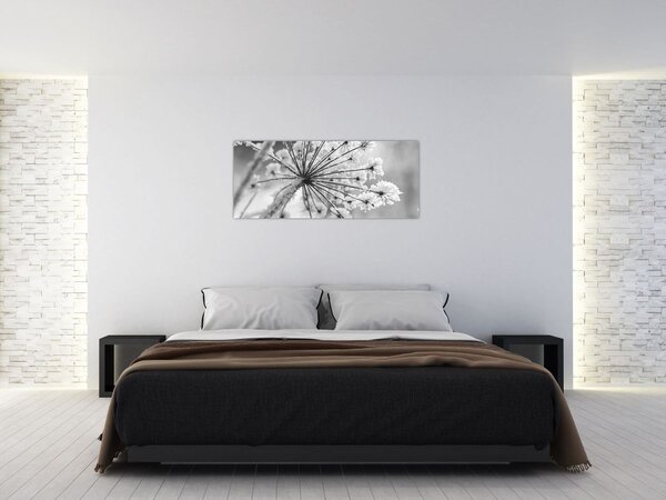 Slika - Cvijet zimi (120x50 cm)