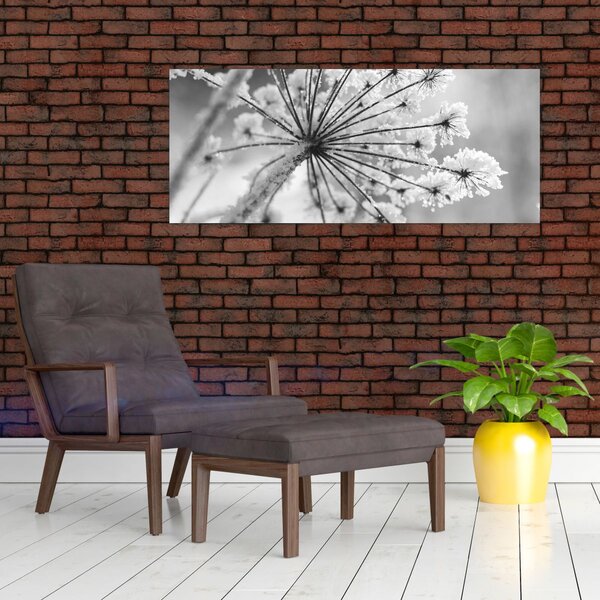 Slika - Cvijet zimi (120x50 cm)