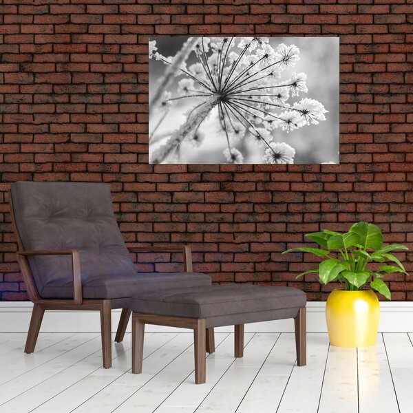 Slika - Cvijet zimi (90x60 cm)