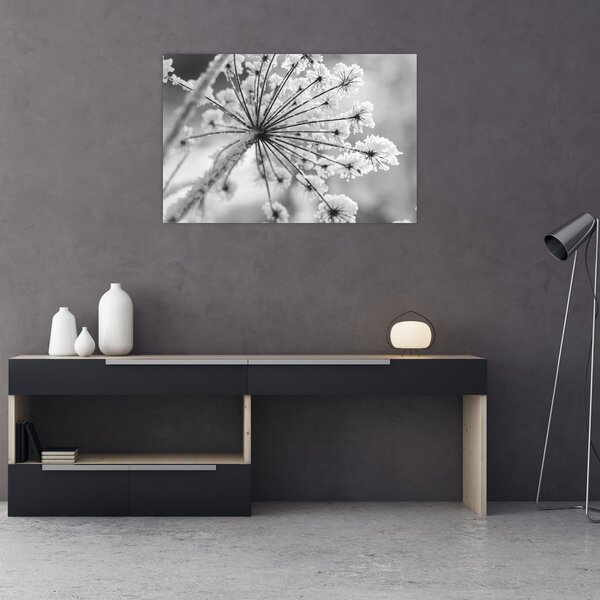 Slika - Cvijet zimi (90x60 cm)