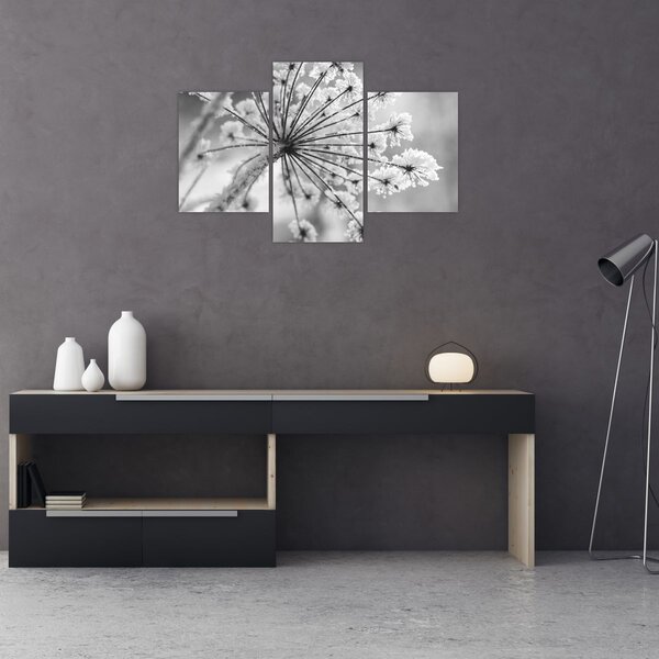 Slika - Cvijet zimi (90x60 cm)