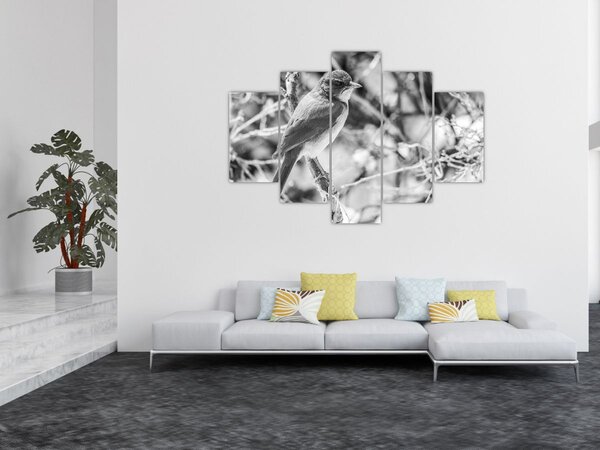 Slika - Plava ptica zimi (150x105 cm)