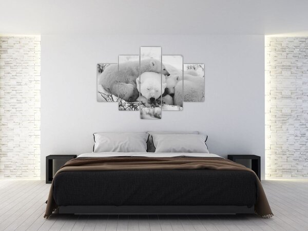 Slika - Polarni medvjedi (150x105 cm)