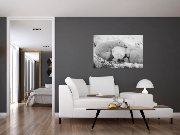 Slika - Polarni medvjedi (90x60 cm)