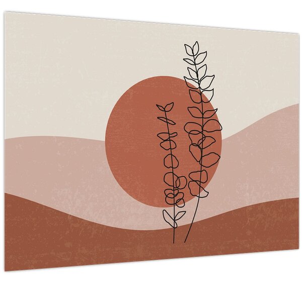 Slika - Boho napušta N⁰1 (70x50 cm)