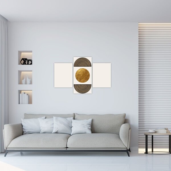 Slika - Zlatni ukras N⁰1 (90x60 cm)
