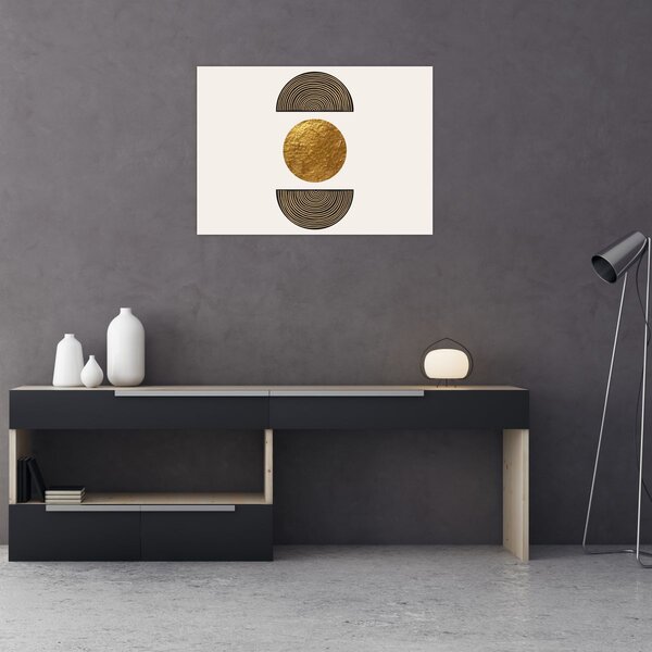 Slika - Zlatni ukras N⁰1 (70x50 cm)