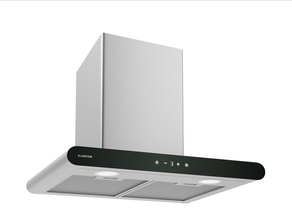 Klarstein CurveVent napa, 700 m³/h, kontrola na dodir, LED, 110 W, EEK A+