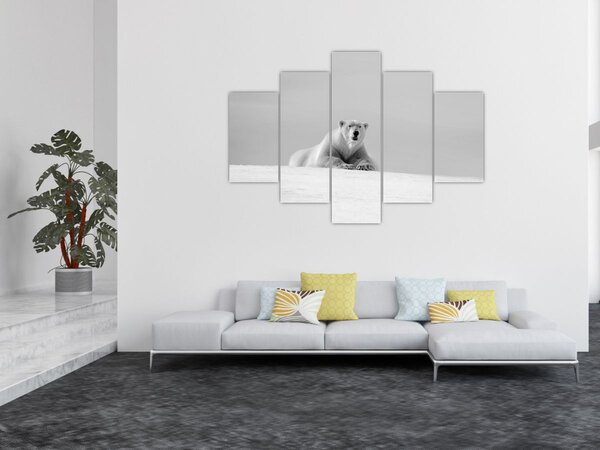 Slika - polarni medvjed (150x105 cm)