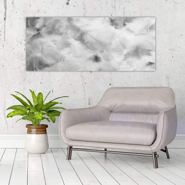 Slika - Oblaci od perja (120x50 cm)