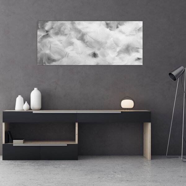 Slika - Oblaci od perja (120x50 cm)