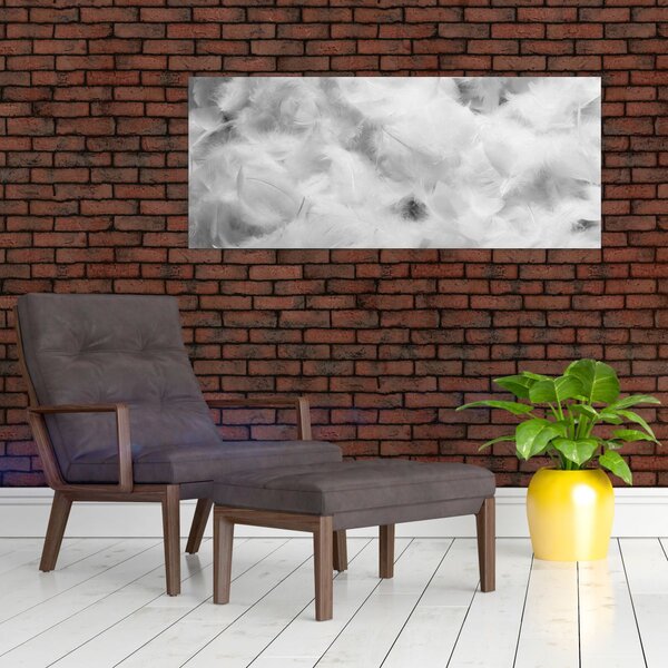 Slika - Oblaci od perja (120x50 cm)