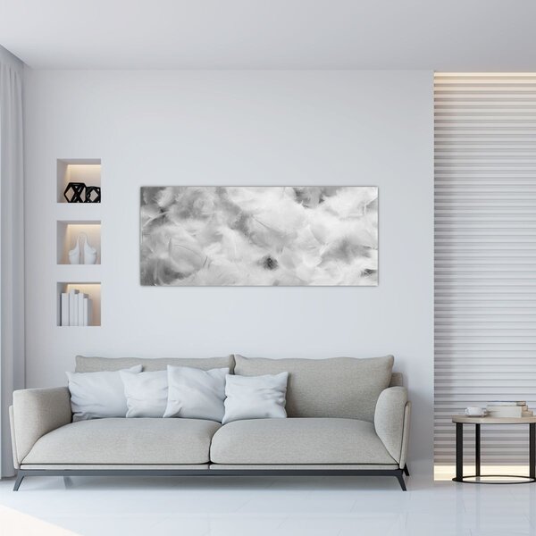 Slika - Oblaci od perja (120x50 cm)