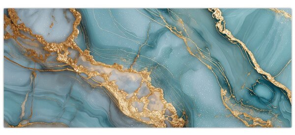 Slika - Tirkizni mramor (120x50 cm)