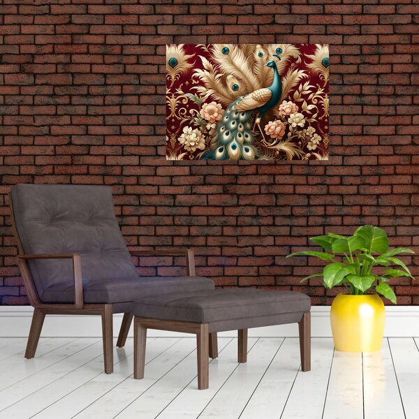 Slika – Elegantni paun (70x50 cm)