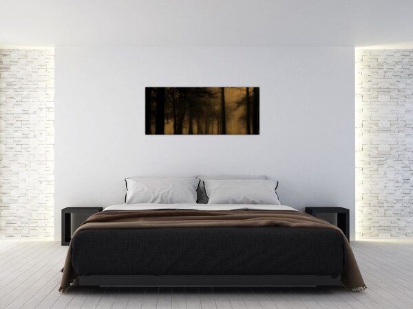 Slika - Tamna šuma (120x50 cm)