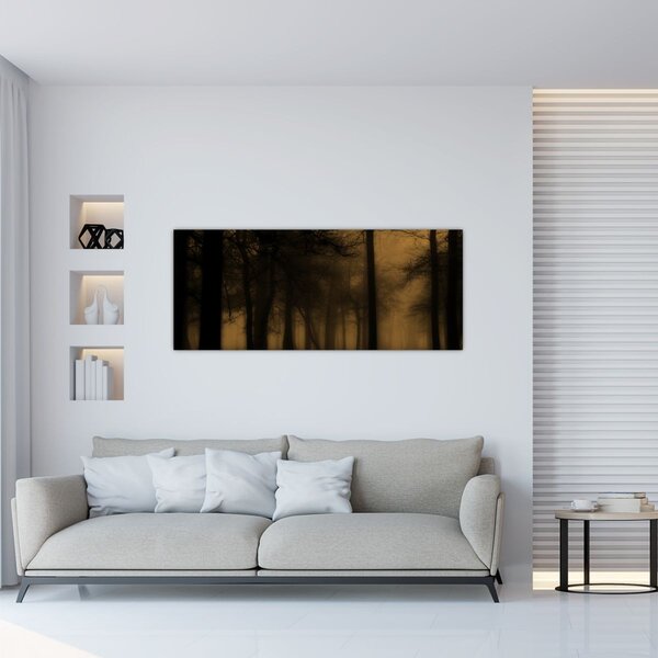 Slika - Tamna šuma (120x50 cm)