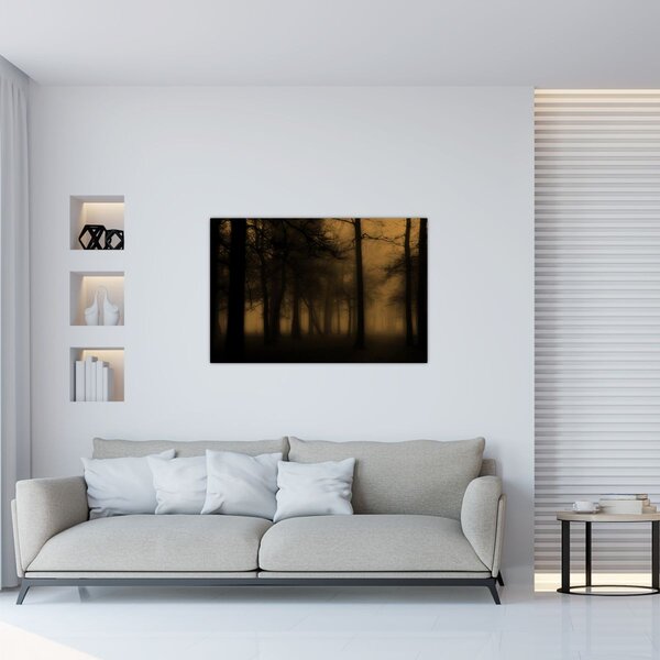 Slika - Tamna šuma (90x60 cm)