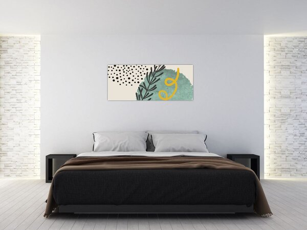 Slika - Listovi sažetaka N⁰1 (120x50 cm)