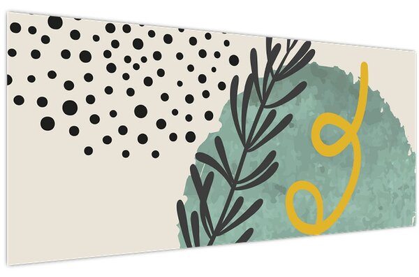 Slika - Listovi sažetaka N⁰1 (120x50 cm)