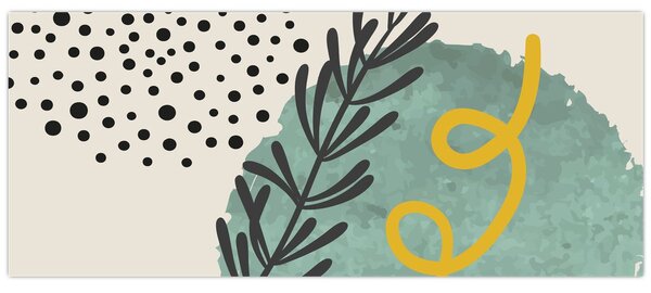 Slika - Listovi sažetaka N⁰1 (120x50 cm)