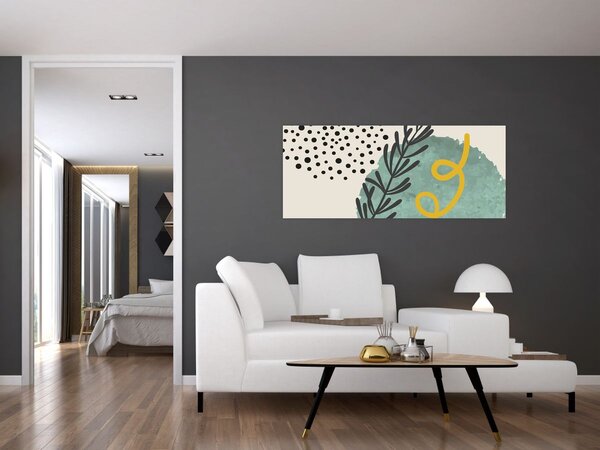 Slika - Listovi sažetaka N⁰1 (120x50 cm)