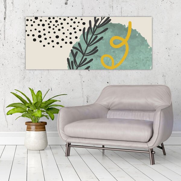Slika - Listovi sažetaka N⁰1 (120x50 cm)