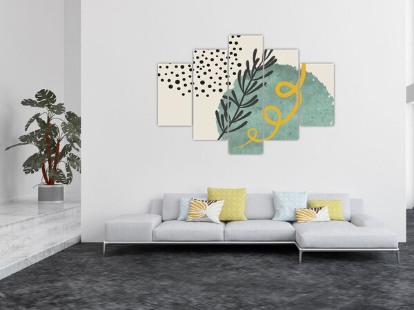 Slika - Listovi sažetaka N⁰1 (150x105 cm)