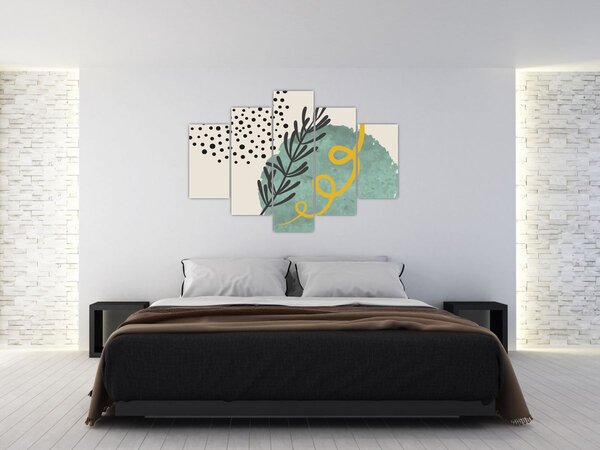 Slika - Listovi sažetaka N⁰1 (150x105 cm)