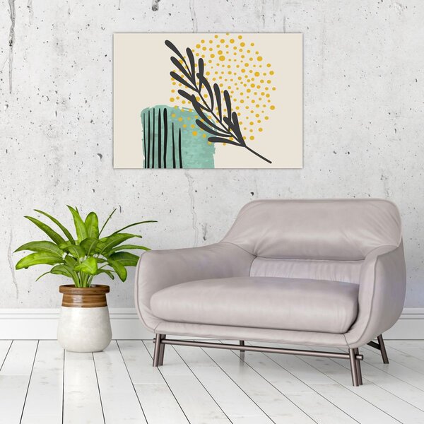 Slika - Listovi sažetaka N⁰3 (70x50 cm)