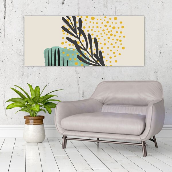 Slika - Listovi sažetaka N⁰3 (120x50 cm)