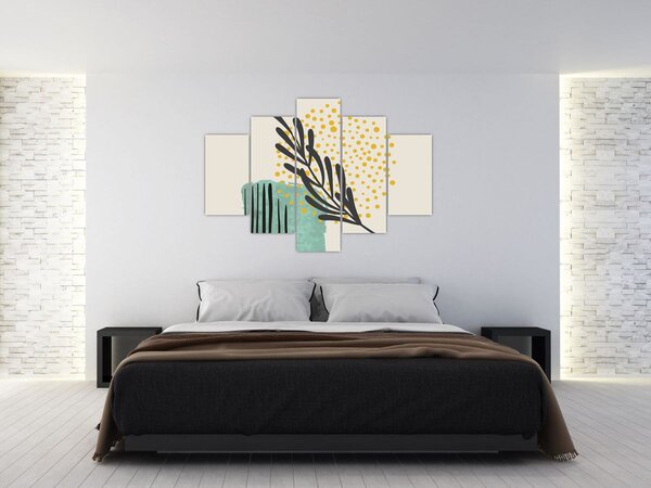 Slika - Listovi sažetaka N⁰3 (150x105 cm)