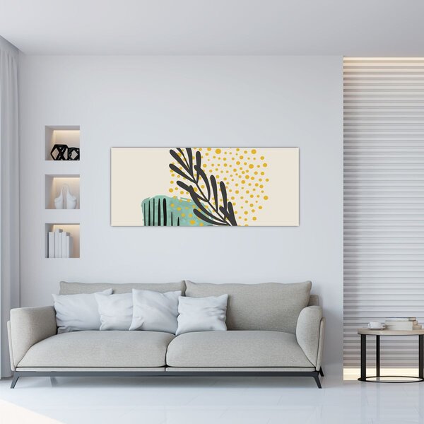 Slika - Listovi sažetaka N⁰3 (120x50 cm)