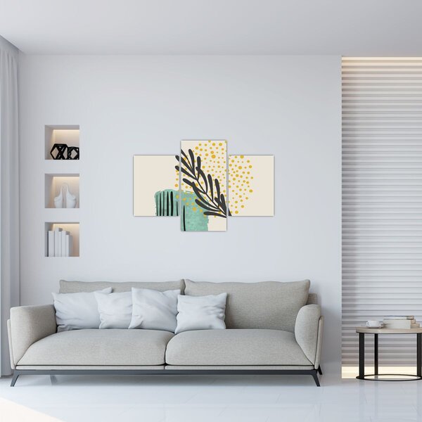 Slika - Listovi sažetaka N⁰3 (90x60 cm)