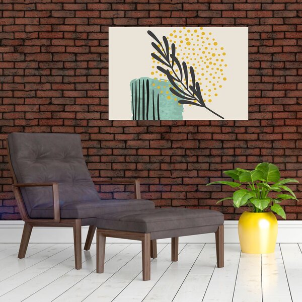 Slika - Listovi sažetaka N⁰3 (90x60 cm)