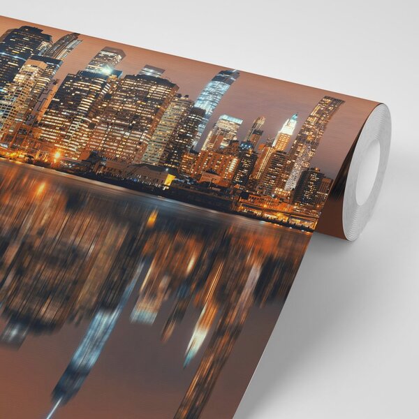 Fototapeta odsjaj Manhattana u vodi