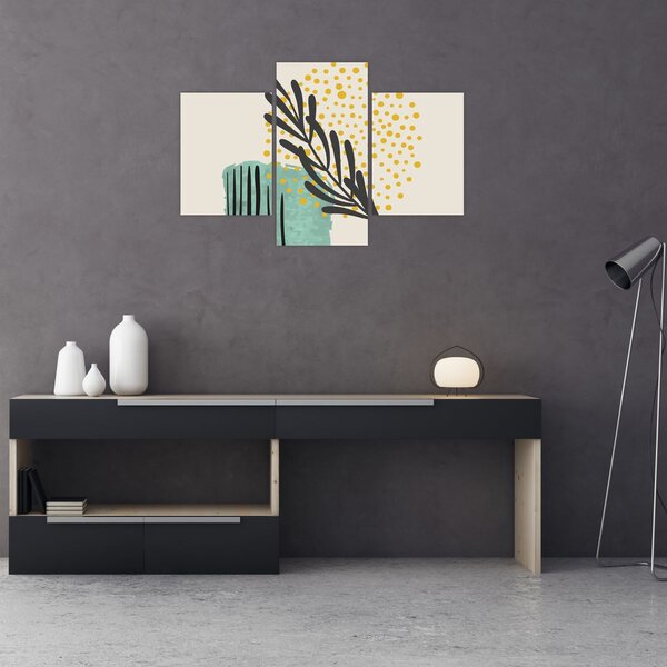 Slika - Listovi sažetaka N⁰3 (90x60 cm)
