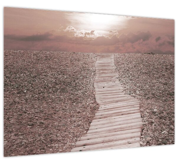 Slika - Šljunčana plaža (70x50 cm)
