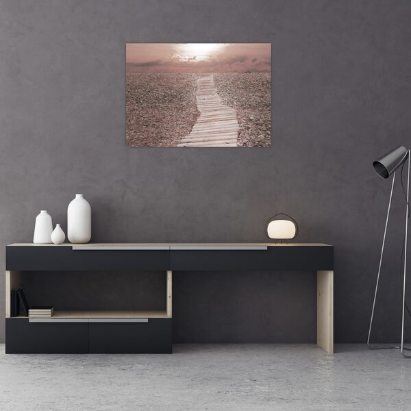 Slika - Šljunčana plaža (70x50 cm)