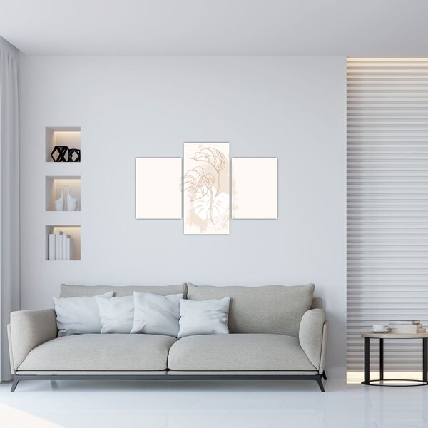 Slika - Linijska slika čudovišta N⁰1 (90x60 cm)
